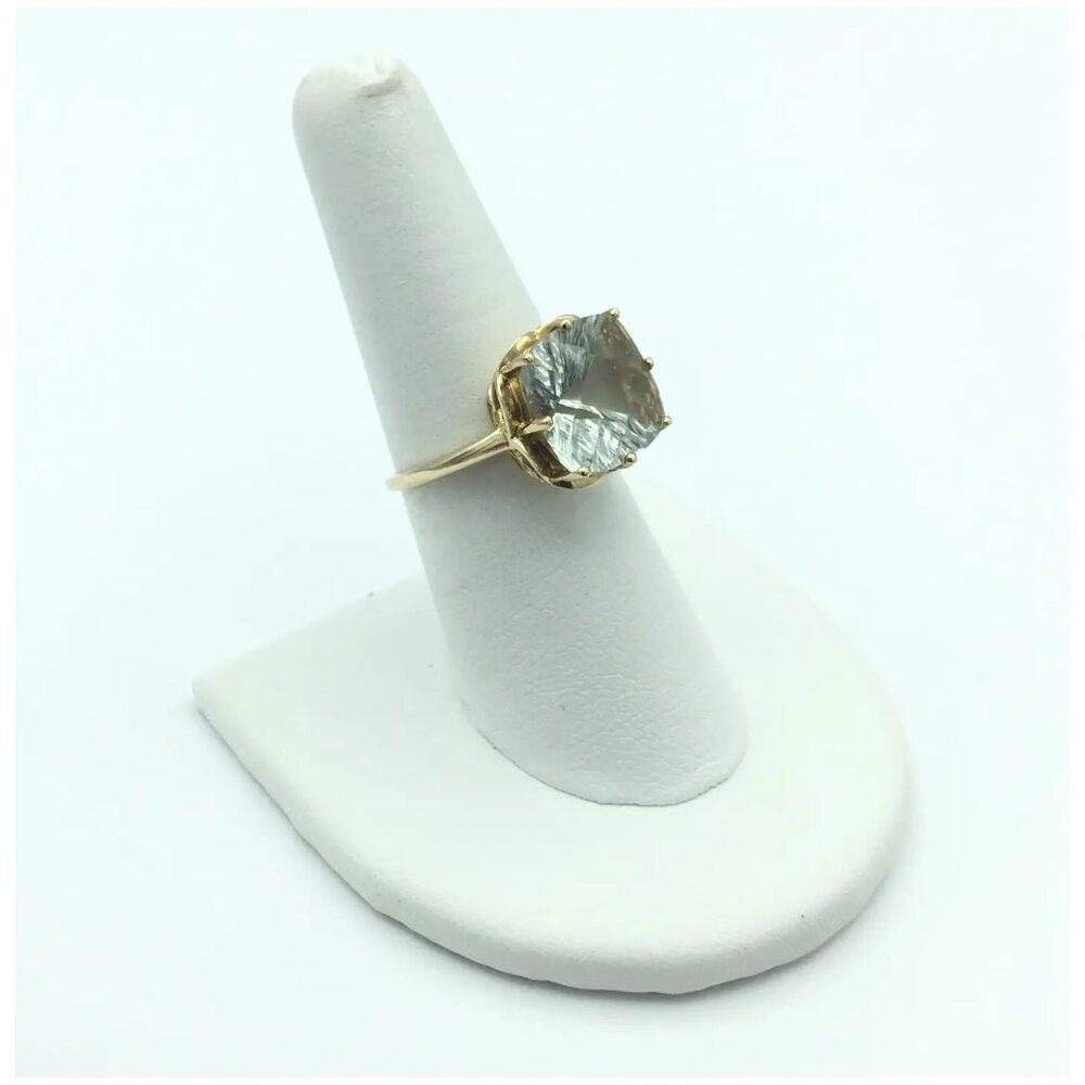 10K Morganite Ring - Picture 3 of 7